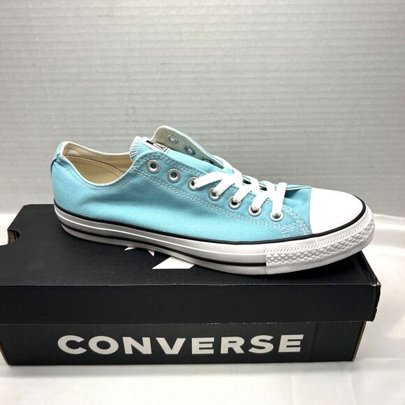 Converse Other - CONVERSE All Stars Low Top Bleached Aqua Unisex Men 10 Women 12 NEW in Box